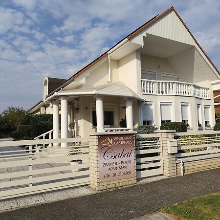 Csabai Vendeghaz Hotell Bük Exteriör bild